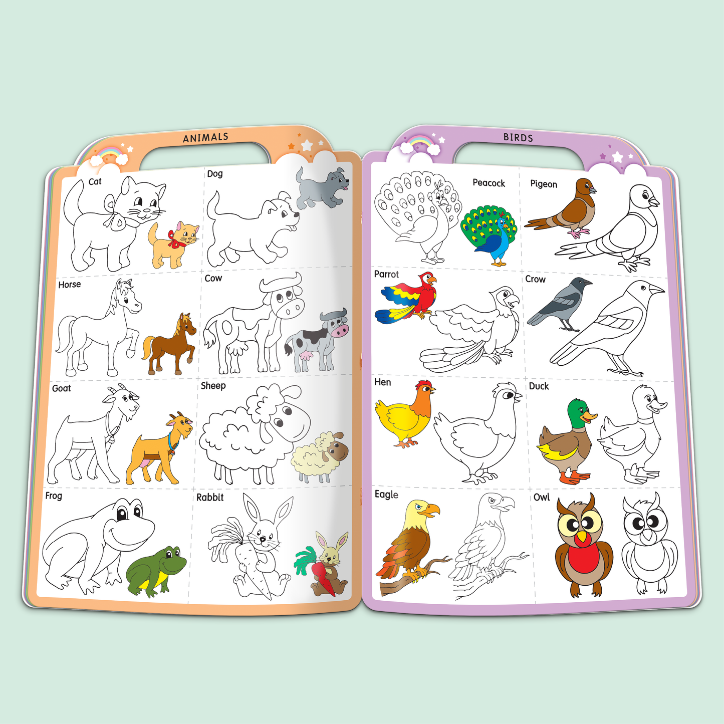 My Best Coloring Book | Nine in One