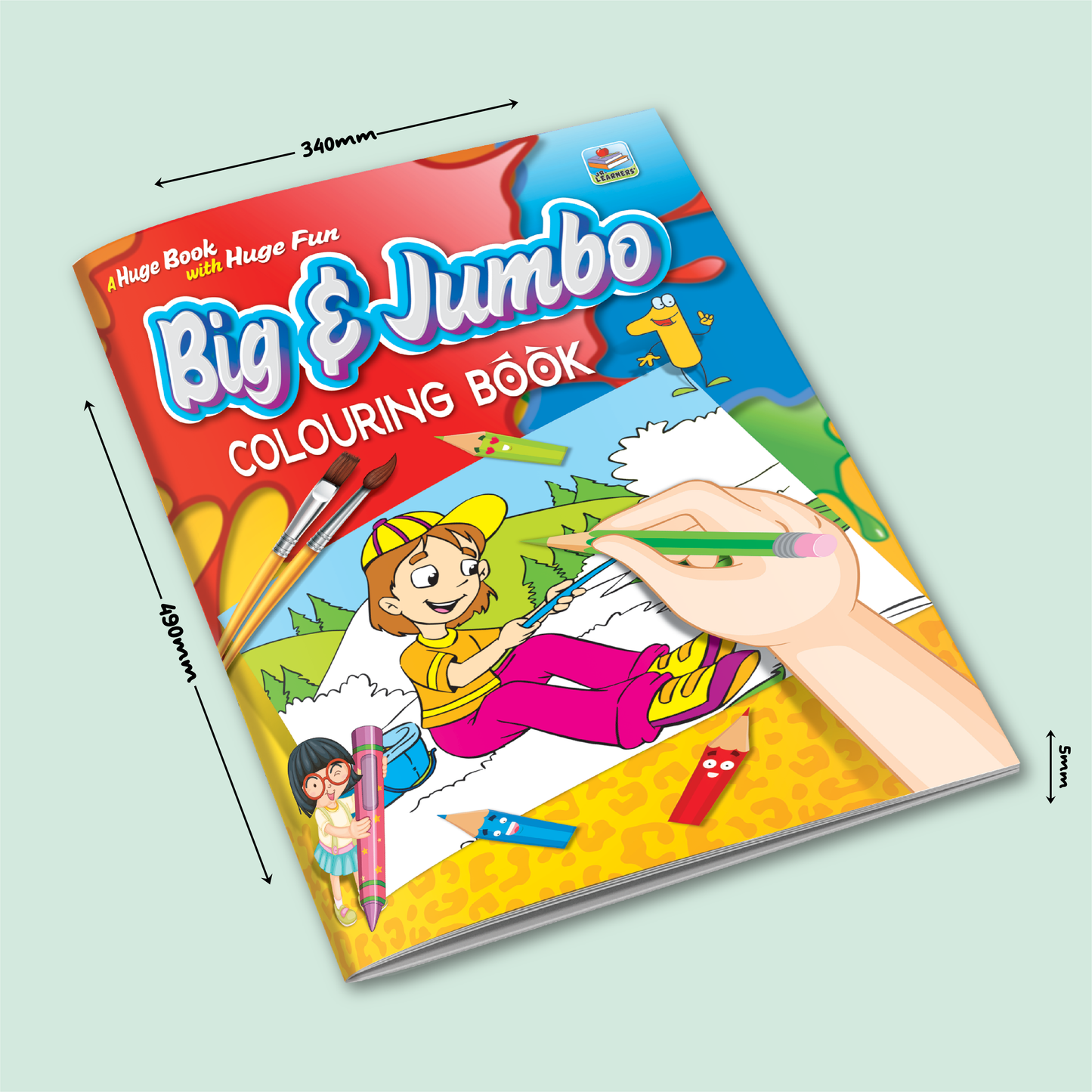 Big & Jumbo Coloring | Book 1