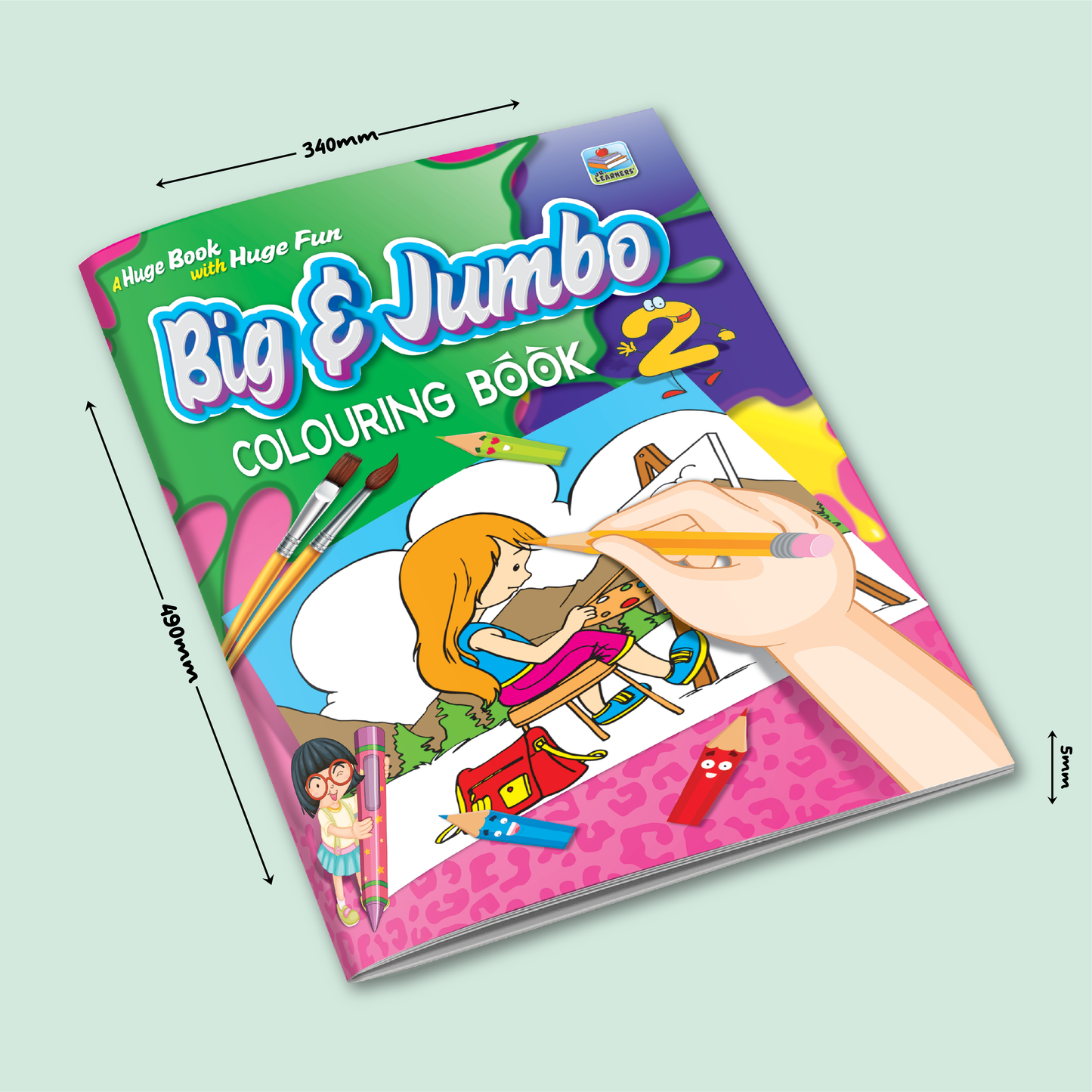 Big & Jumbo Coloring | Book 2