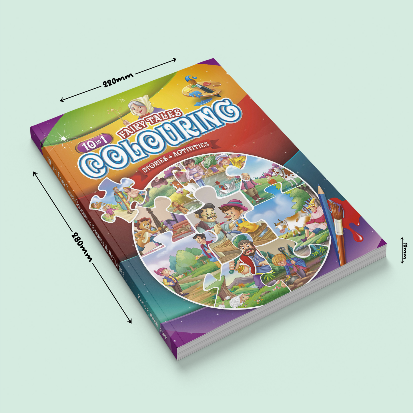 Fairy Tales Coloring 10 in One | Book 2
