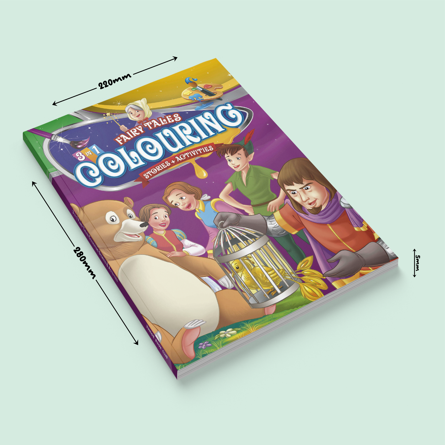 Fairy Tales Coloring 3 in One | Book 2