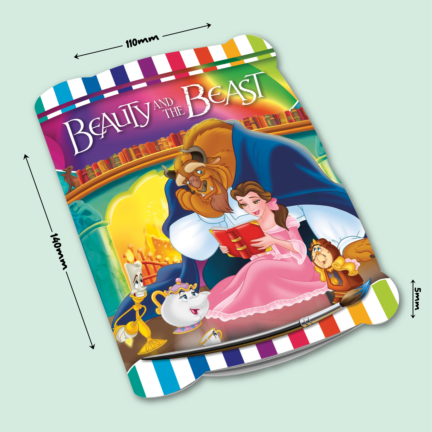 Little Characters Coloring | Beauty and the Beast