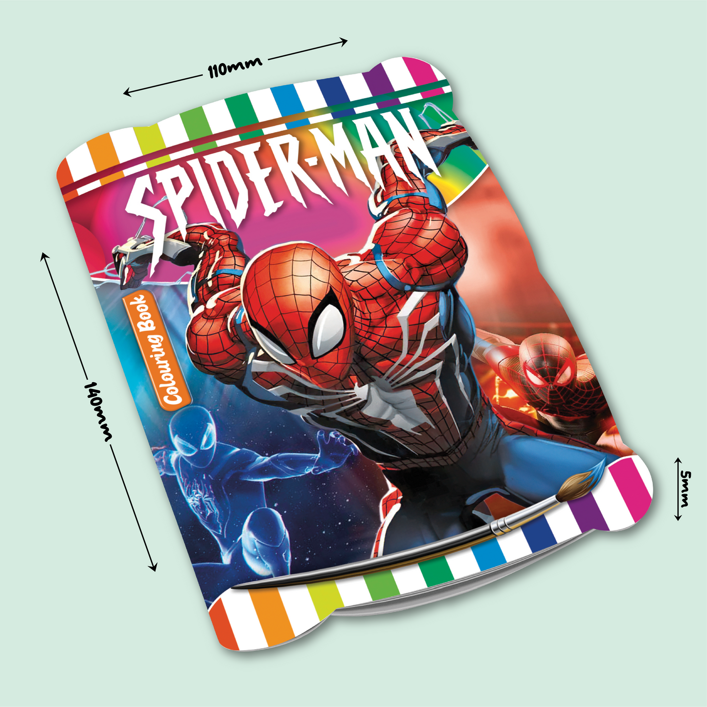 Little Characters Coloring | Spider Man Book 1