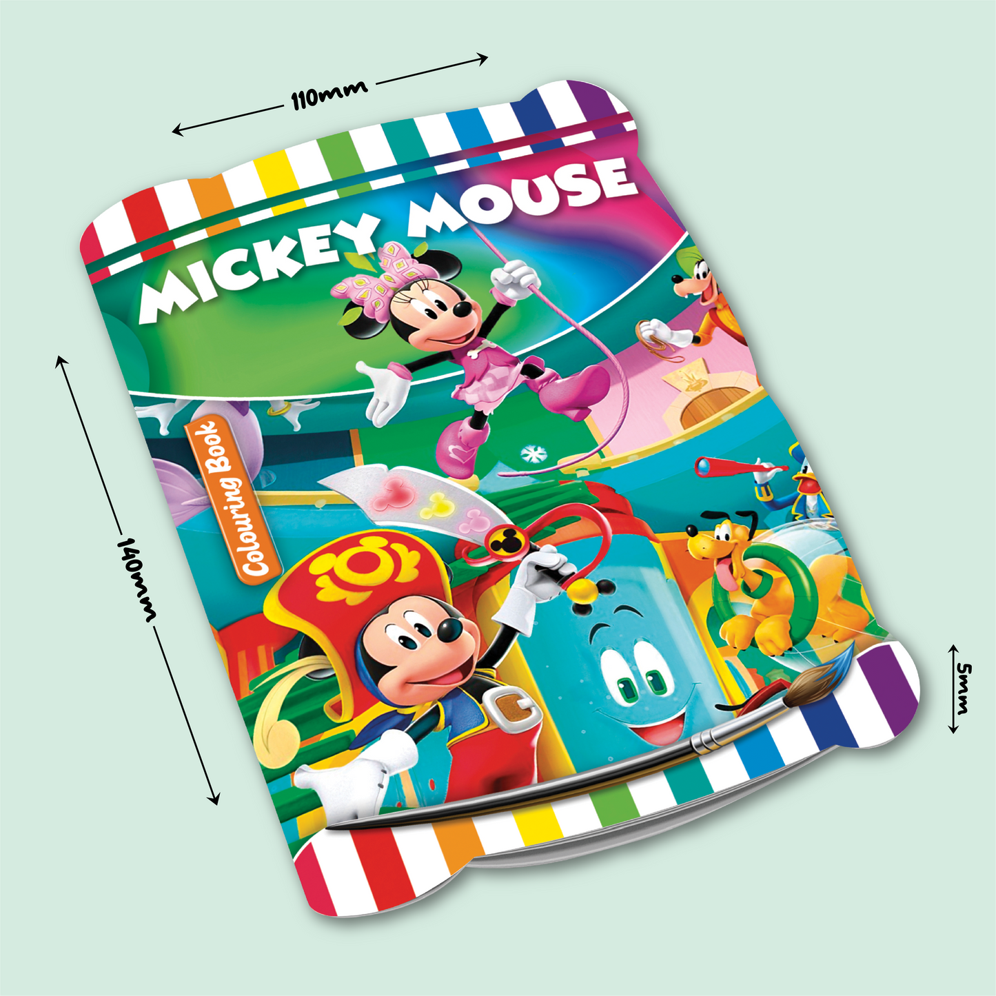 Little Characters Coloring | Mickey Mouse Book 2