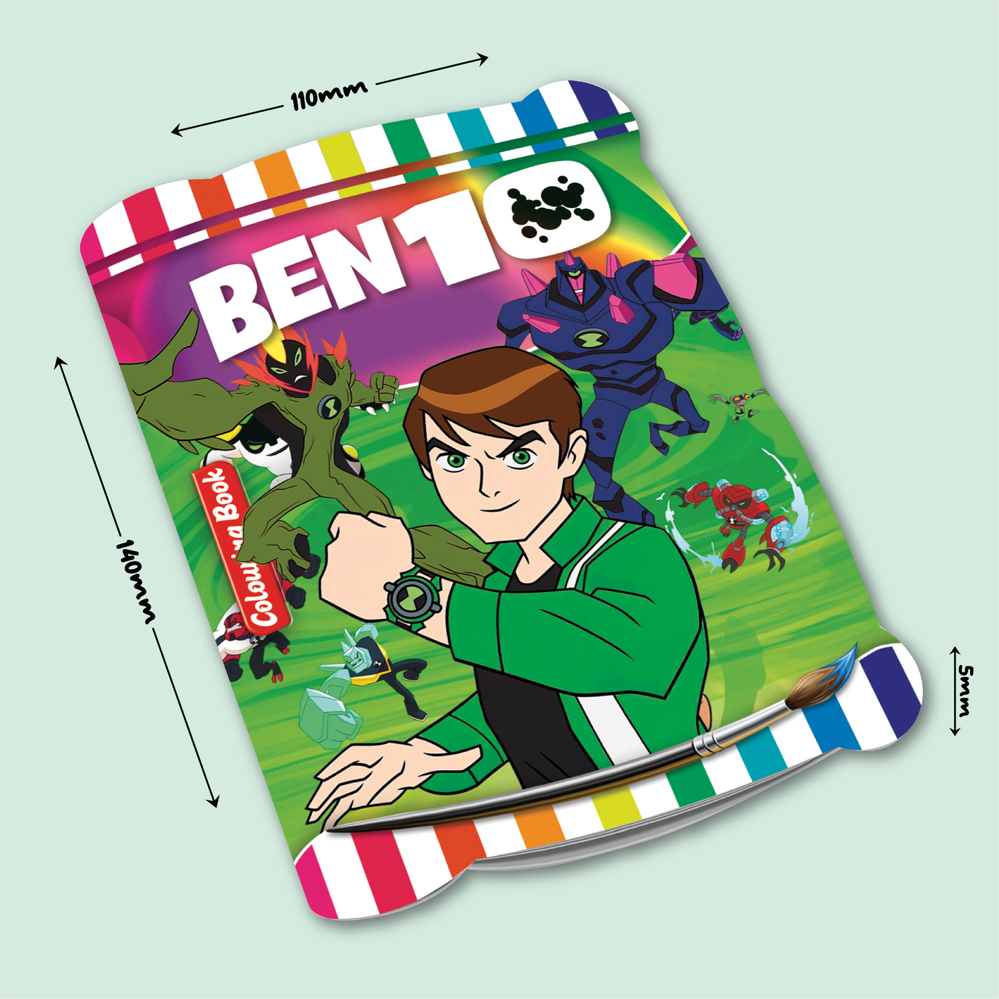 Little Characters Coloring | Ben 10 Book 3