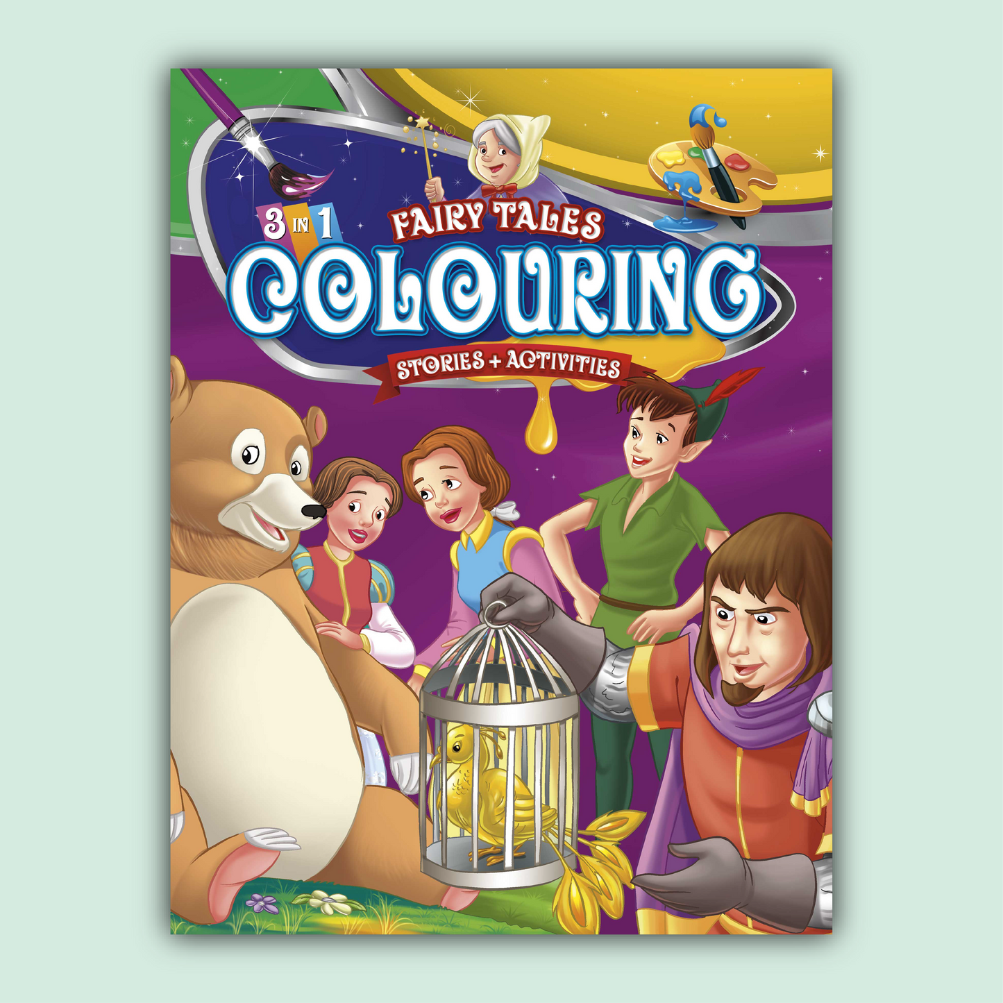 Fairy Tales Coloring 3 in One | Book 2