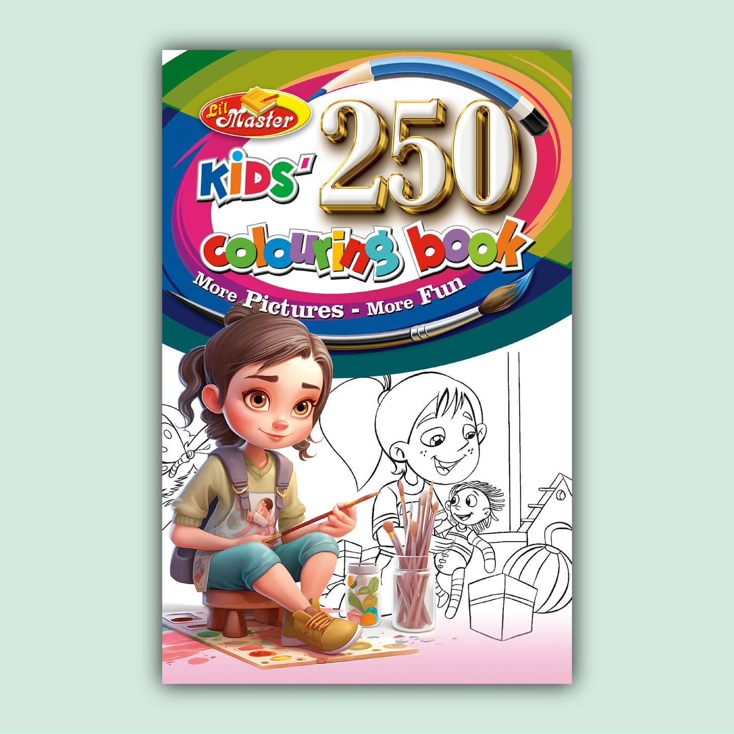 Kids 250 Coloring | Book 2