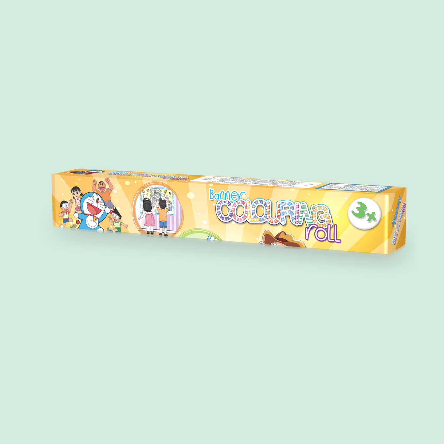 Banner Coloring Roll | Doraemon