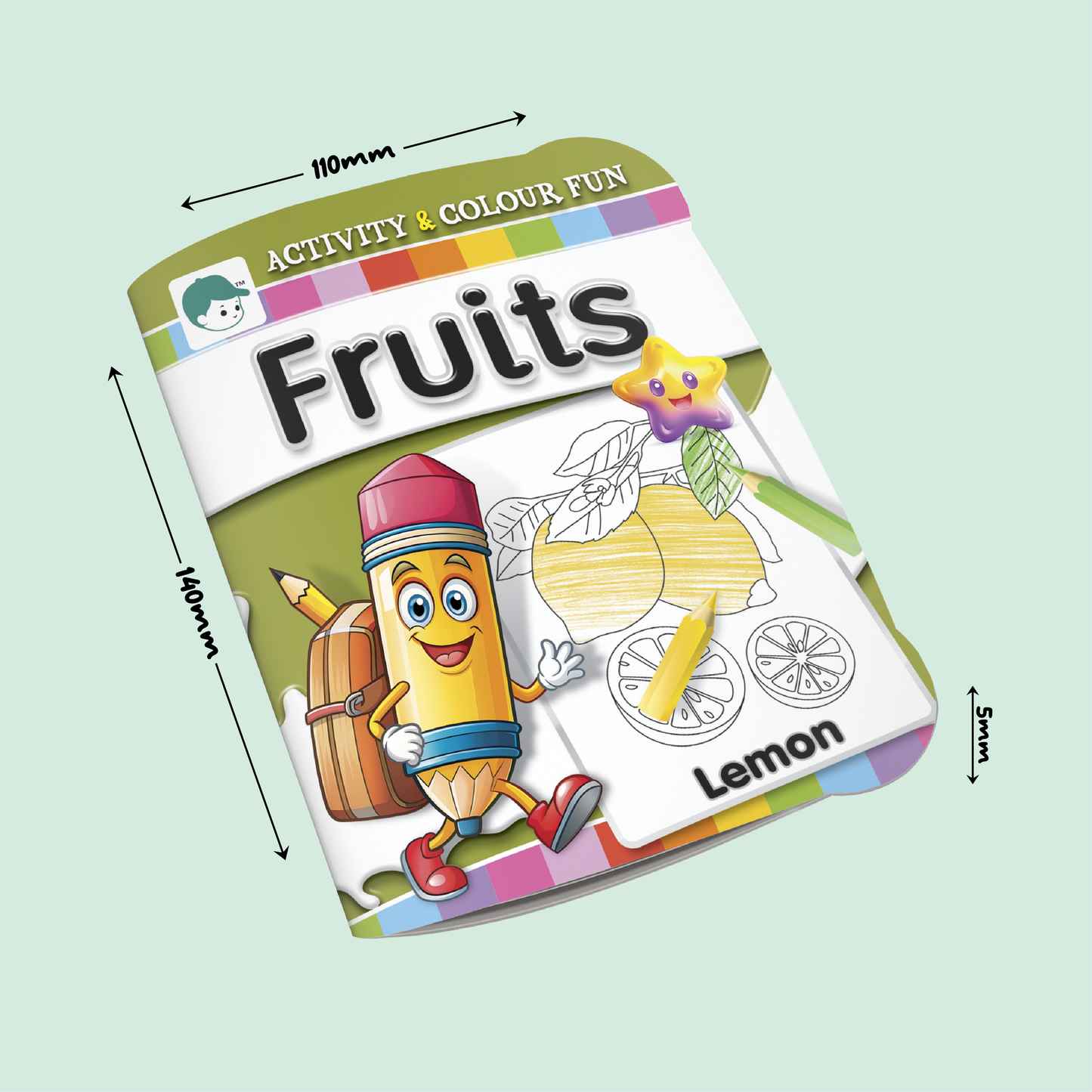 Activity & Colour Fun | Fruits
