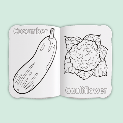 Activity & Colour Fun | Vegetables