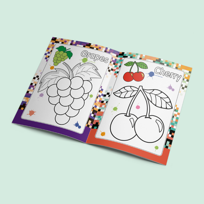Learner’s Activity Coloring | Fruits