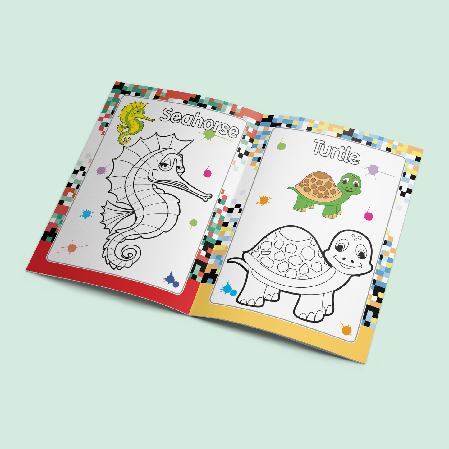 Learner’s Activity Coloring | Sea Creatures