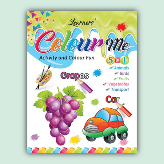 Color Me 5-in-1 Activity and Color Fun |Book 2