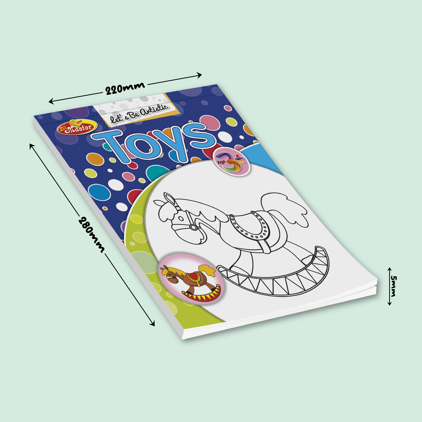 Let’s Be Artistic Coloring Pad | Toys