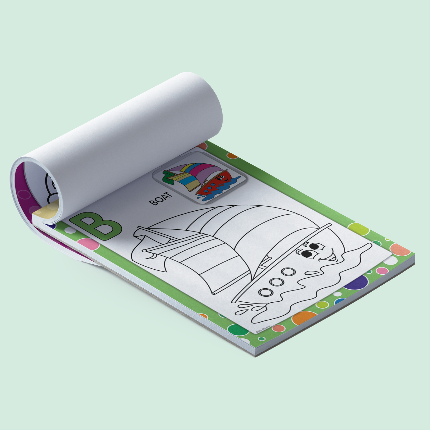 Let’s Be Artistic Coloring Pad | Capital Alphabets