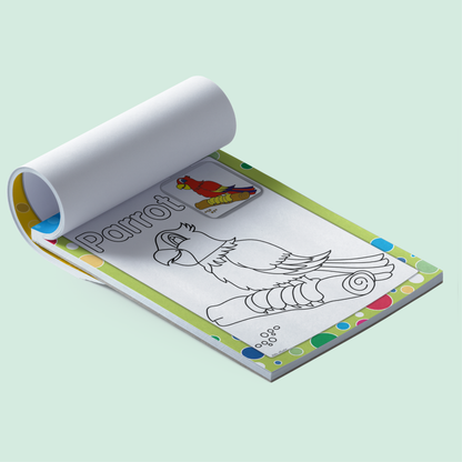 Let’s Be Artistic Coloring Pad | Birds