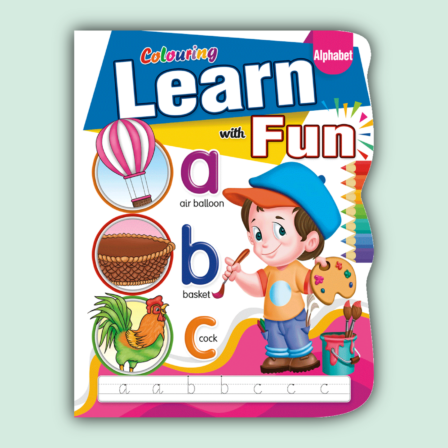 Coloring Learn with Fun | Small Alphabets