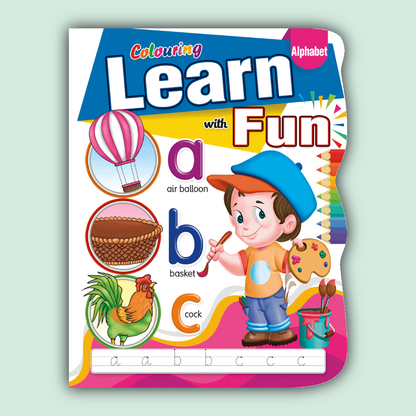 Coloring Learn with Fun | Small Alphabets