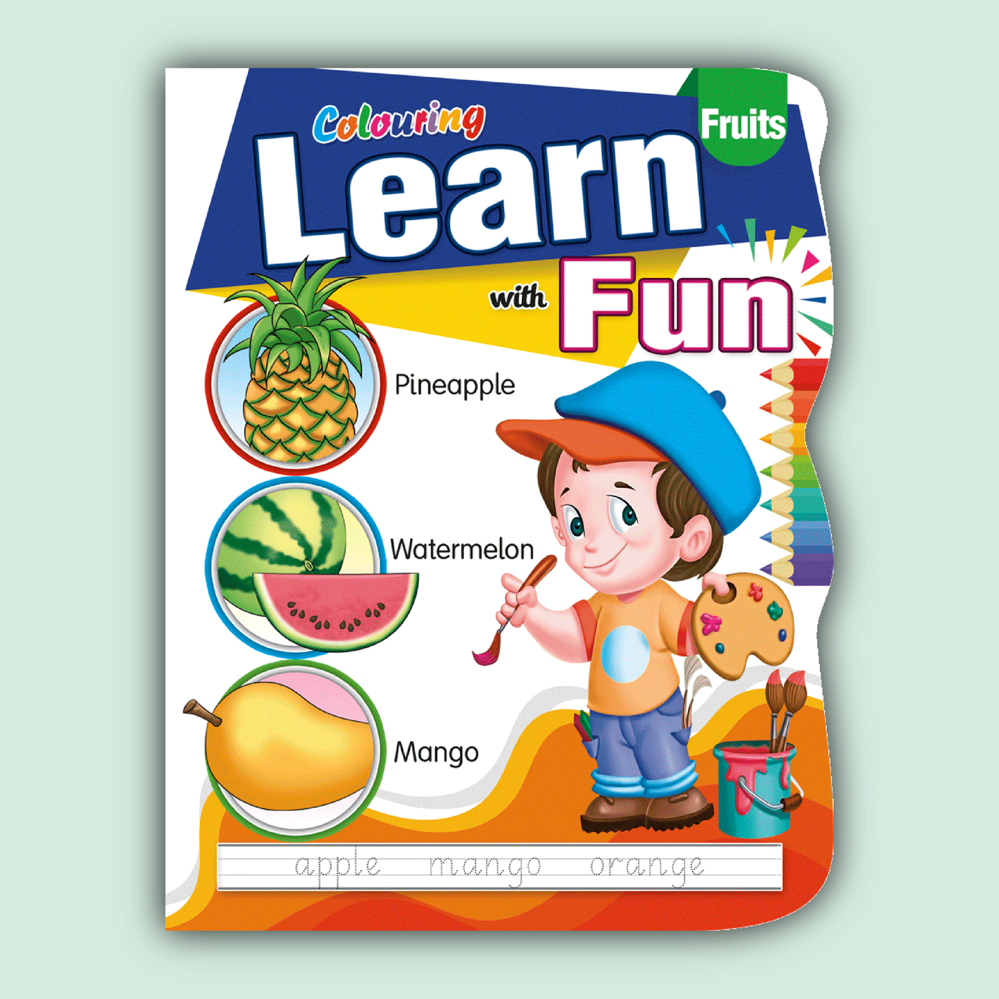 Coloring Learn with Fun | Fruits
