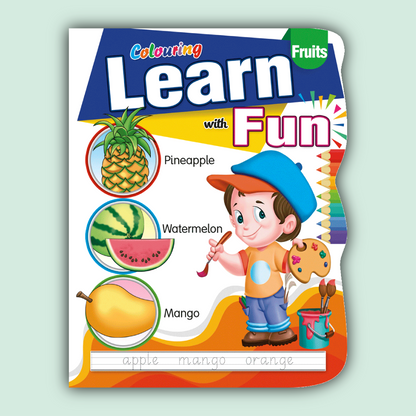 Coloring Learn with Fun | Fruits