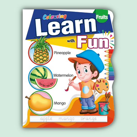 Coloring Learn with Fun | Fruits