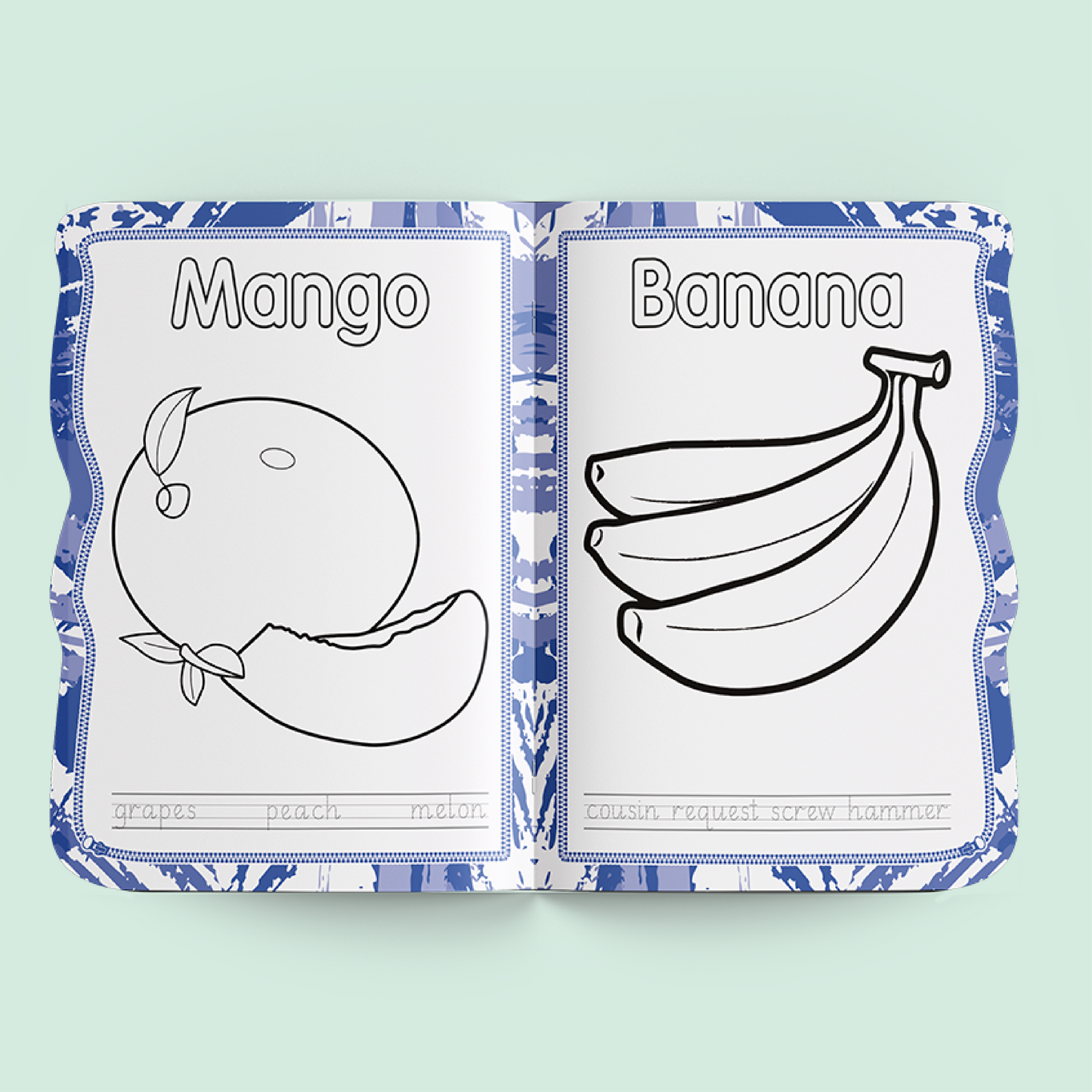 Coloring Learn with Fun | Fruits