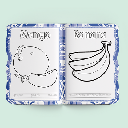 Coloring Learn with Fun | Fruits