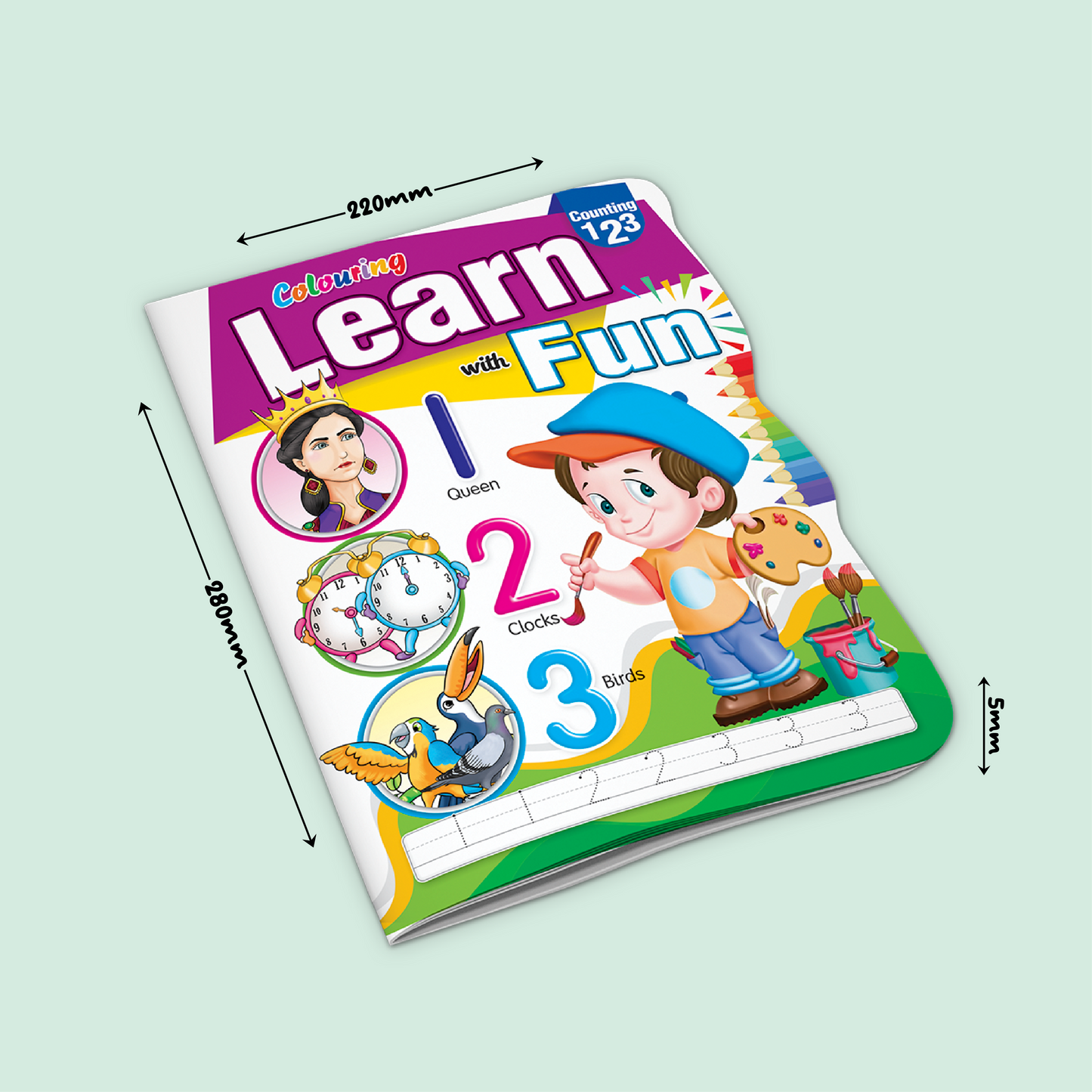 Coloring Learn with Fun | Counting