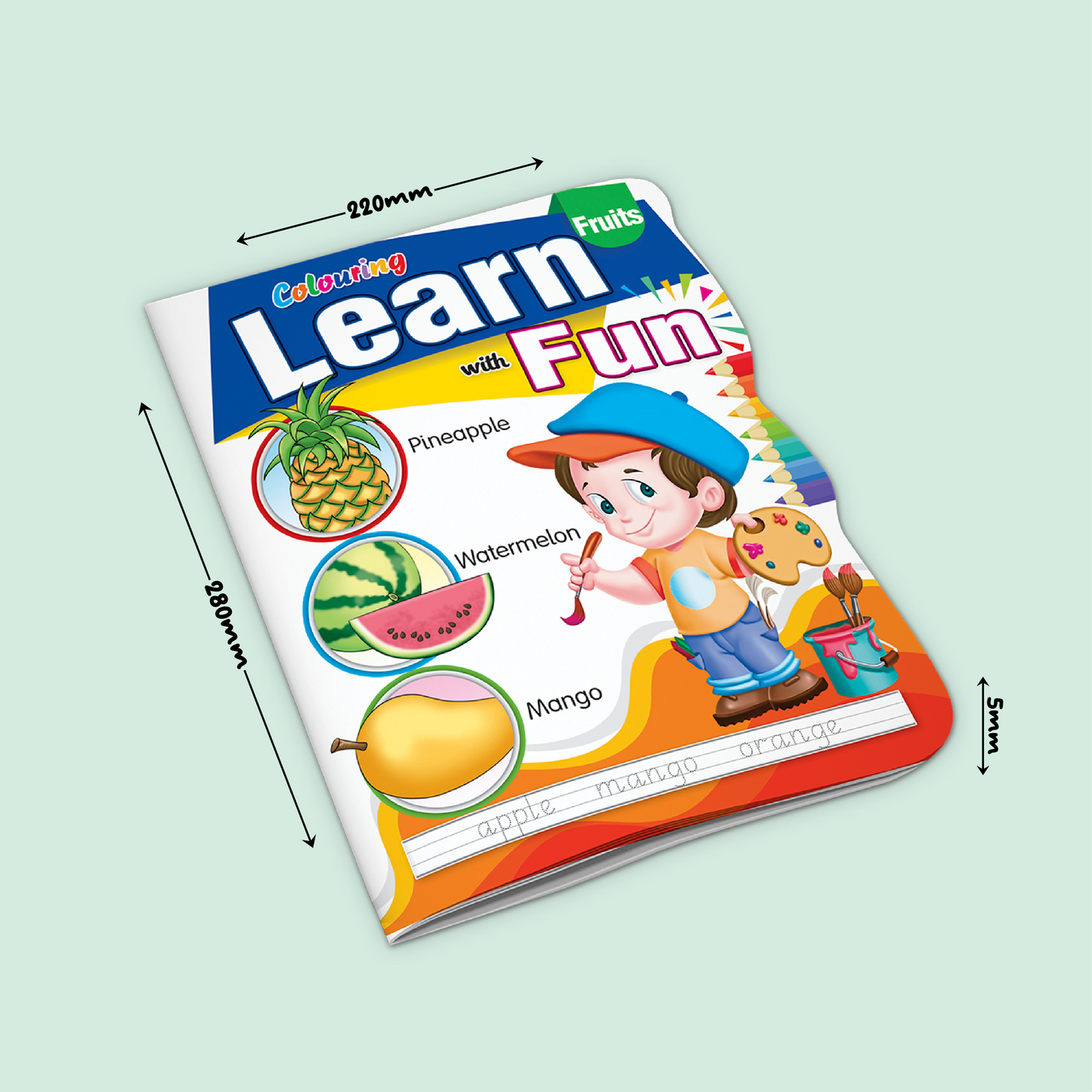 Coloring Learn with Fun | Fruits