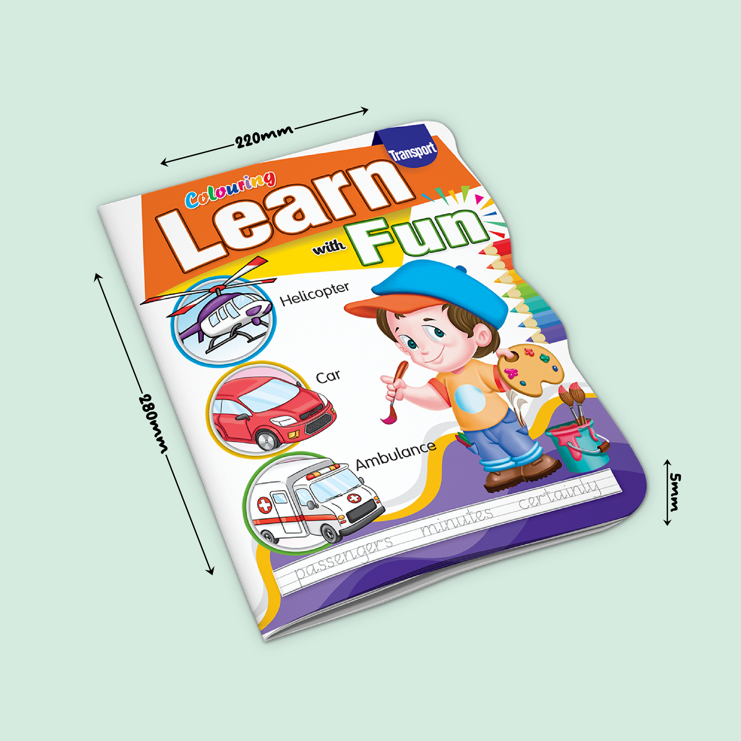 Coloring Learn with Fun | Transport