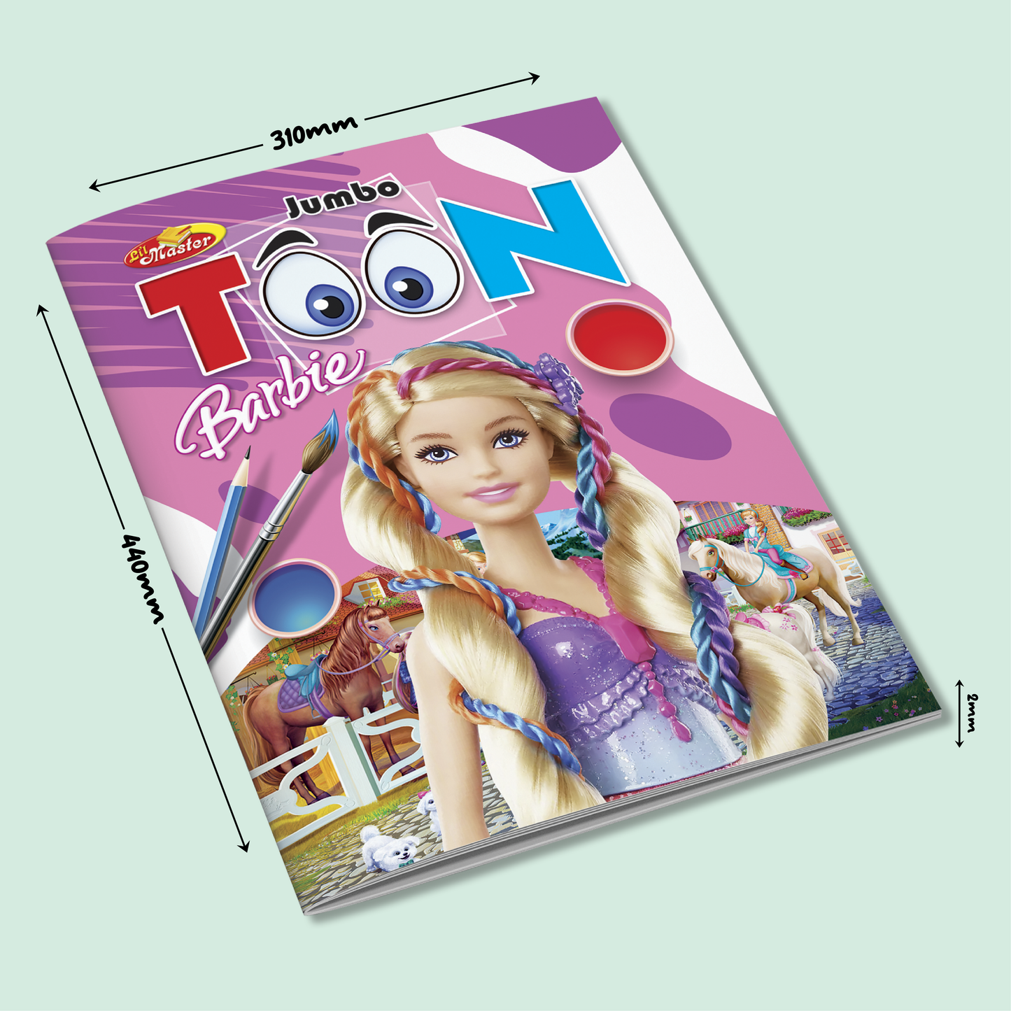 Jumbo Toon Coloring | Barbie