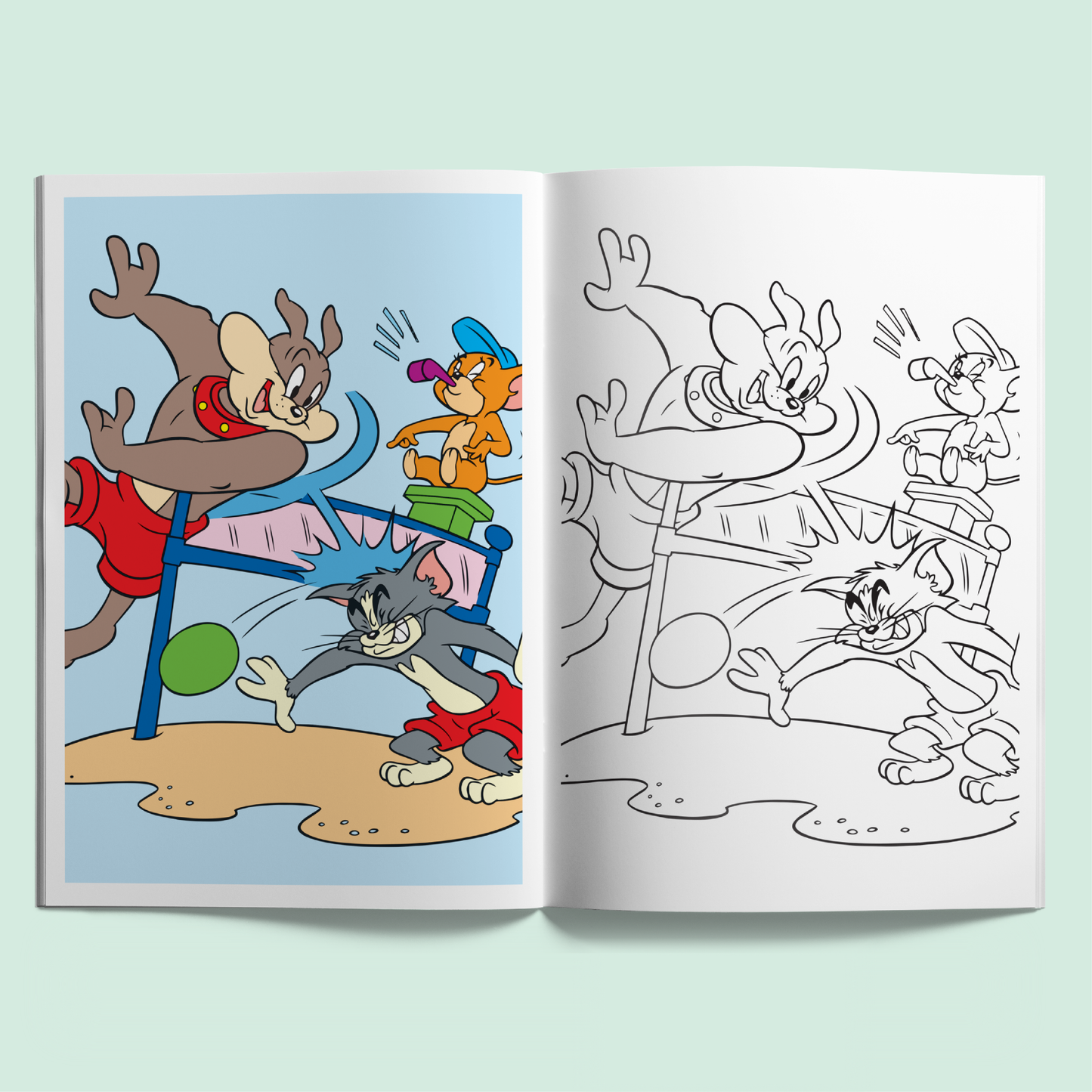 Jumbo Toon Coloring | Tom & Jerry