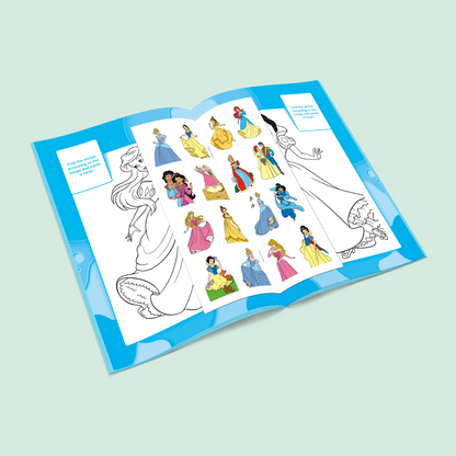 Coloring Stickers Book | Princess