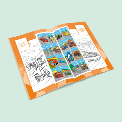 Coloring Stickers Book | Cras