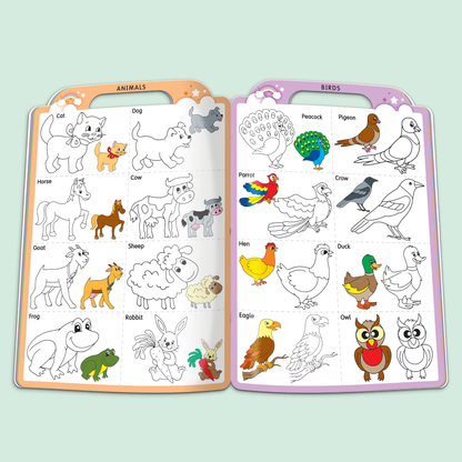 My Best Coloring Book | Nine in One