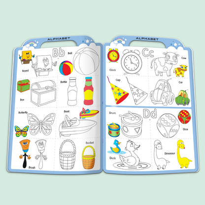 Alphabet Coloring Book | A to Z with Activities