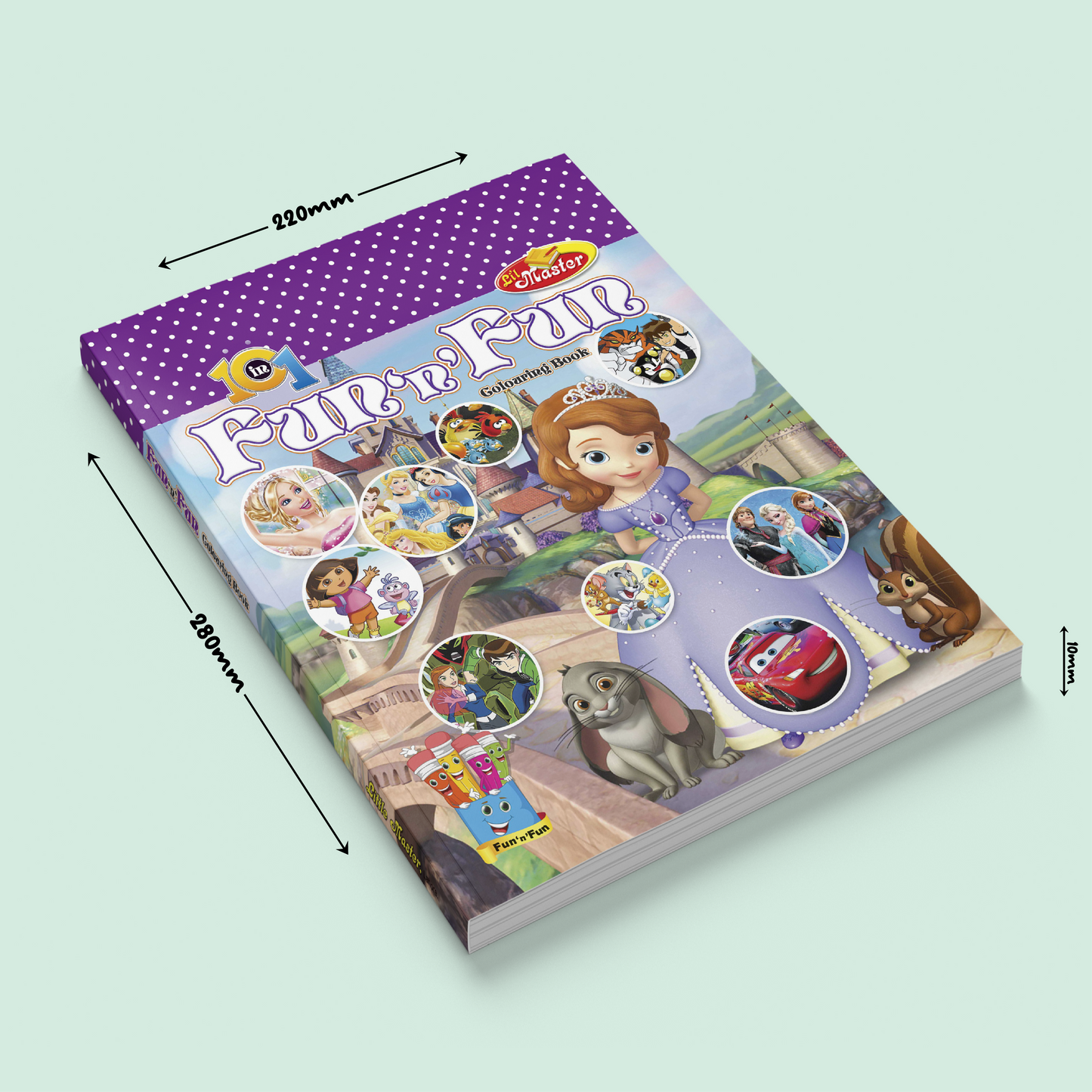 Fun 'n' Fun 10 in One Coloring Book