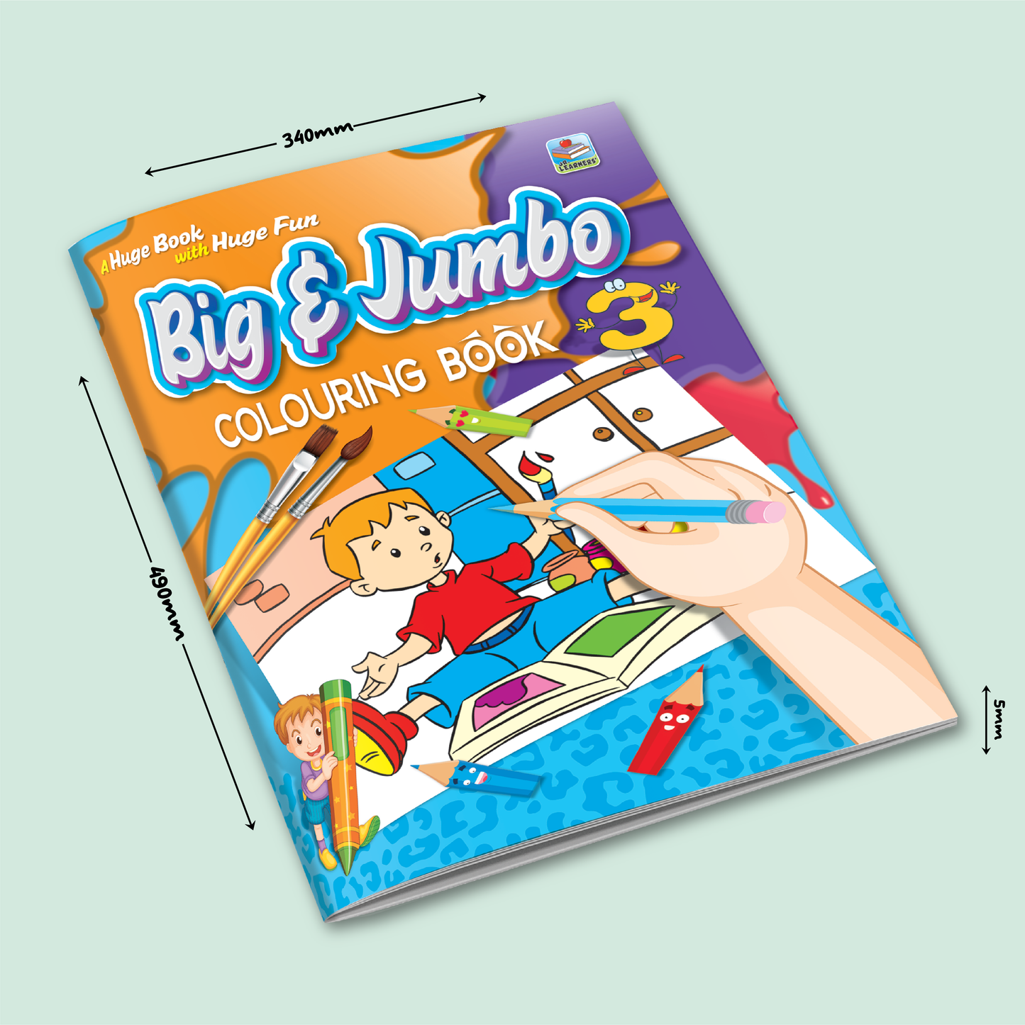 Big & Jumbo Coloring | Book 3