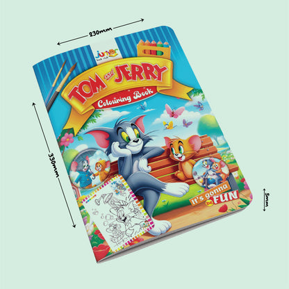 Tom and Jerry Coloring Book
