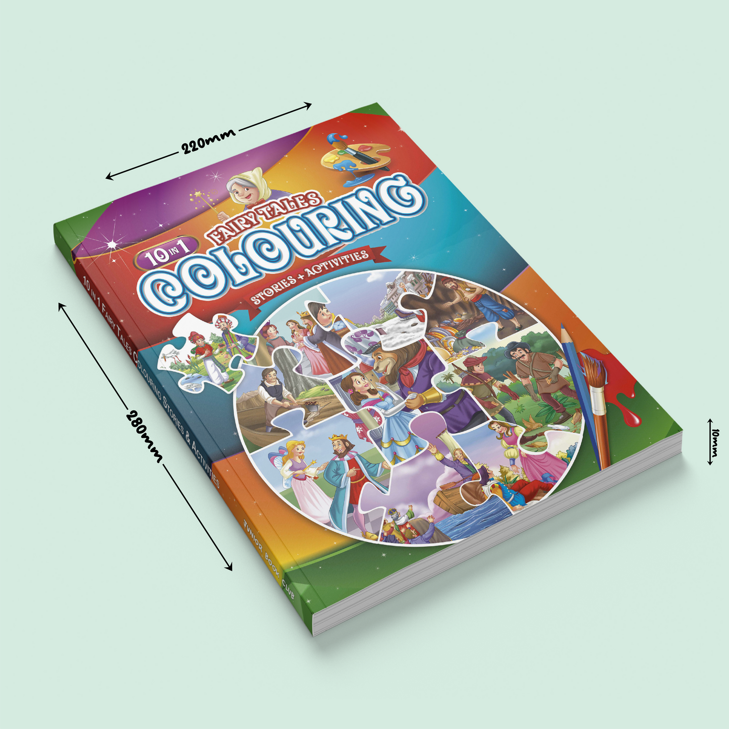 Fairy Tales Coloring 10 in One | Book 4