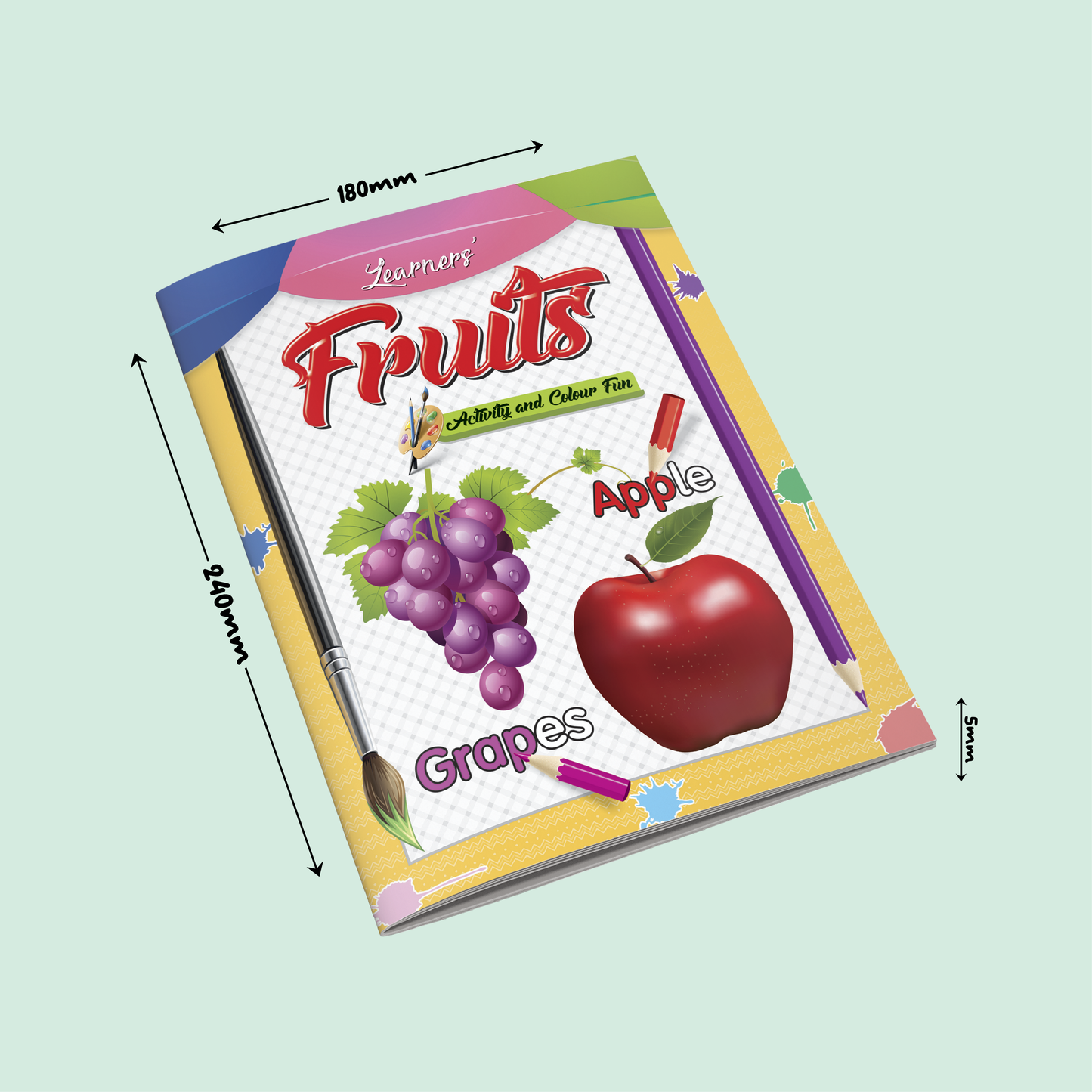 Learner’s Activity Coloring | Fruits