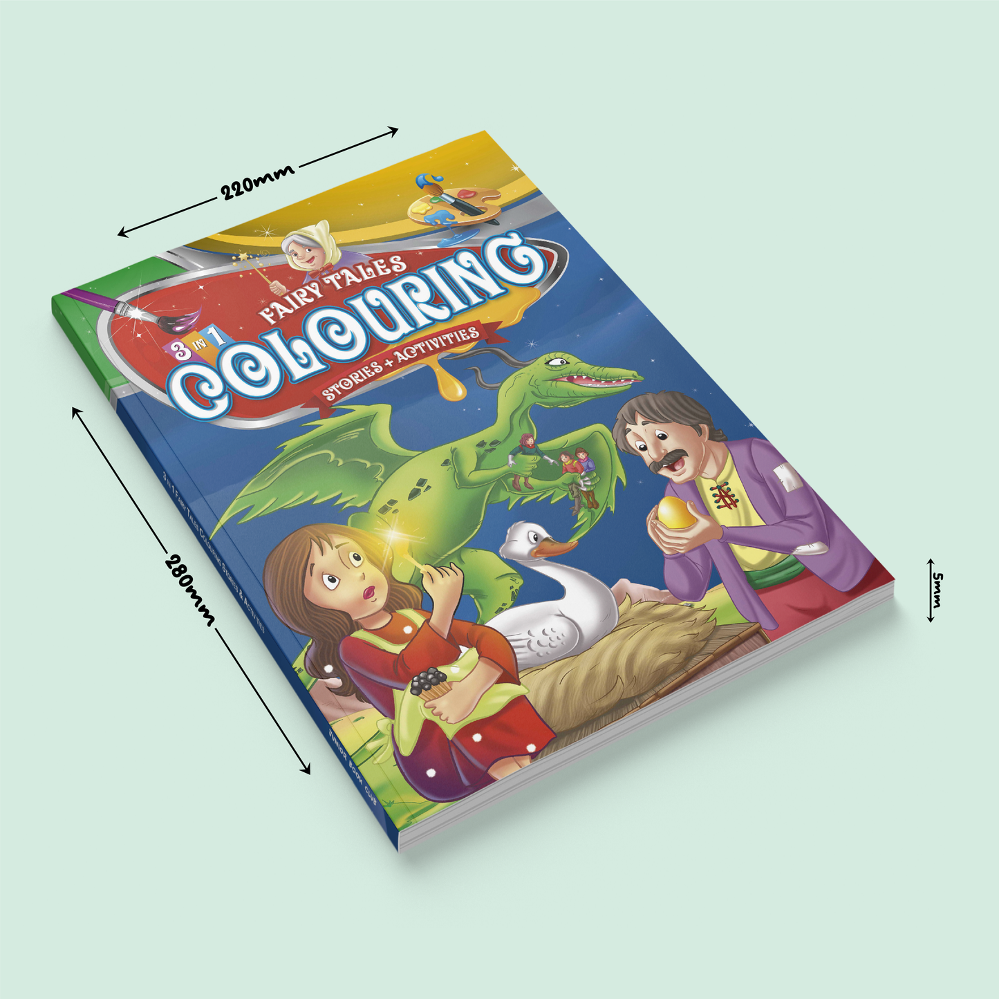 Fairy Tales Coloring 3 in One | Book 3