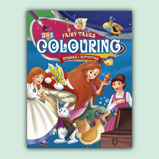 Fairy Tales Coloring 3 in One | Book 1