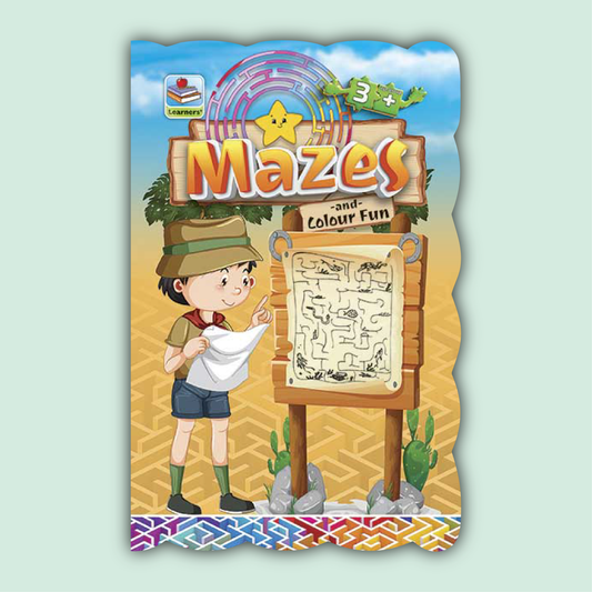 Mazes and Color Fun | Book 1