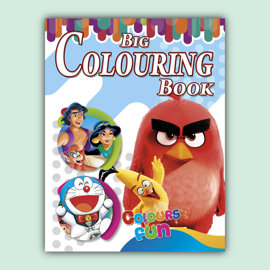 Big Coloring 3 in One Book 1