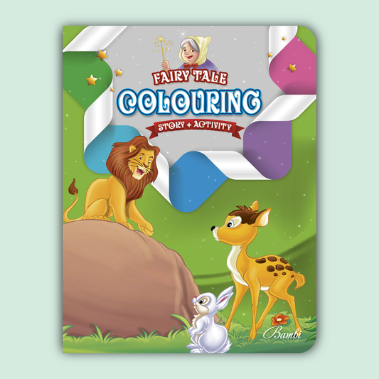 Fairy Tale Story & Activity Coloring Book | Bambi