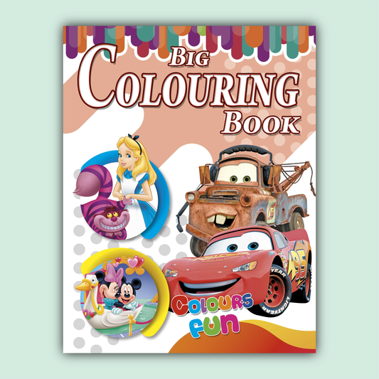 Big Coloring 3 in One Book 2