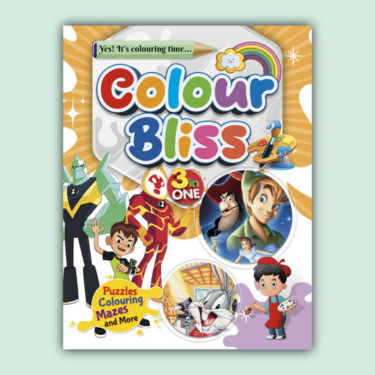 Color Bliss 3 in One | Ben 10, Peter Pan and Bugs Bunny