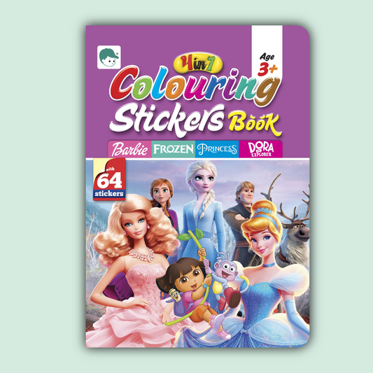 Coloring Stickers Book 4 in 1 | Book 2