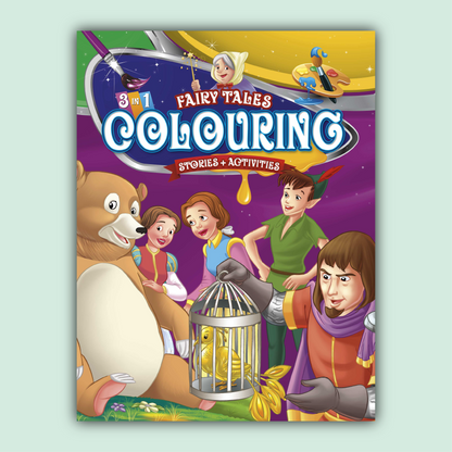Fairy Tales Coloring 3 in One | Book 2